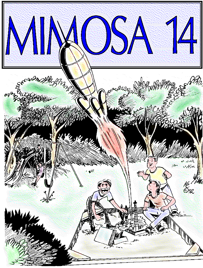 Mimosa 14 front cover by Kurt Erichsen