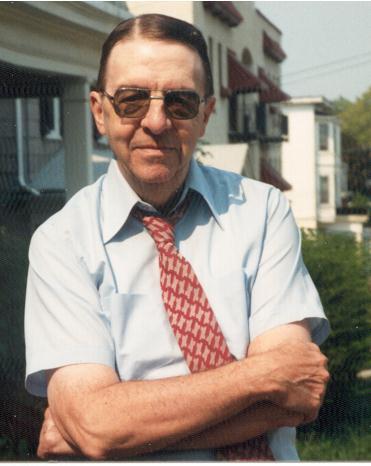 Harry Warner, Jr. in 1988; photo by Curt Phillips
